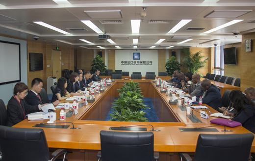中國信保郭新雙副總經理會見贊比亞財政部長一行 