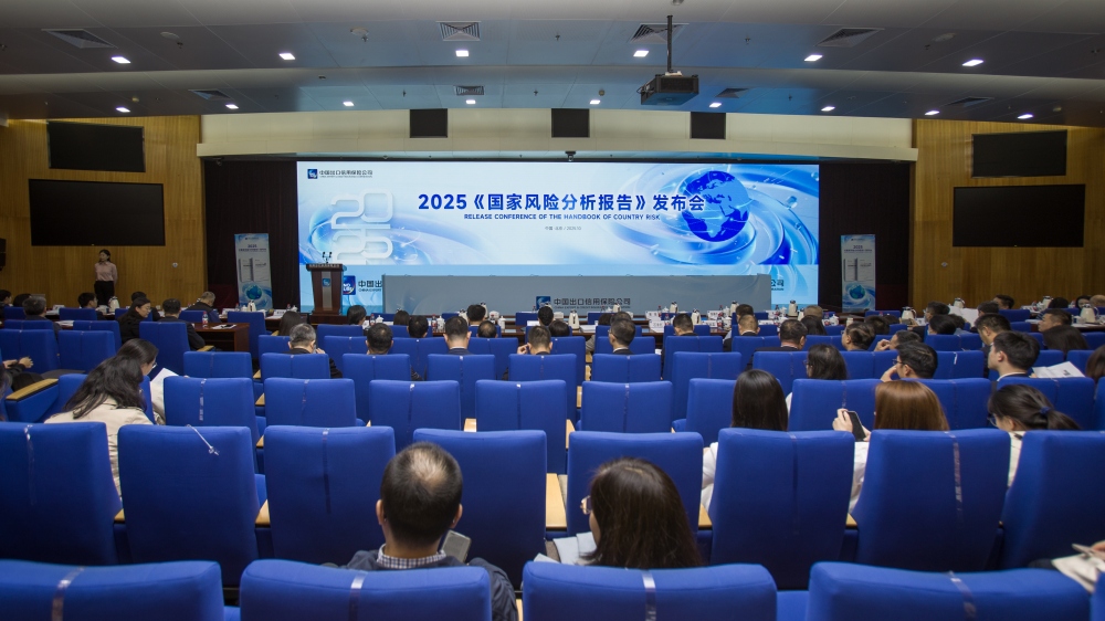 中國(guó)信保舉辦2025年《國(guó)家風(fēng)險(xiǎn)分析報(bào)告》發(fā)布會(huì)